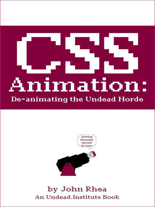 Title details for CSS Animation by John Rhea - Available
